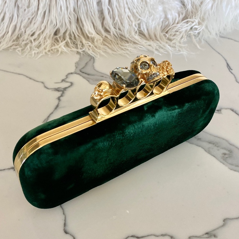 Alexander McQueen Knuckle Clutch